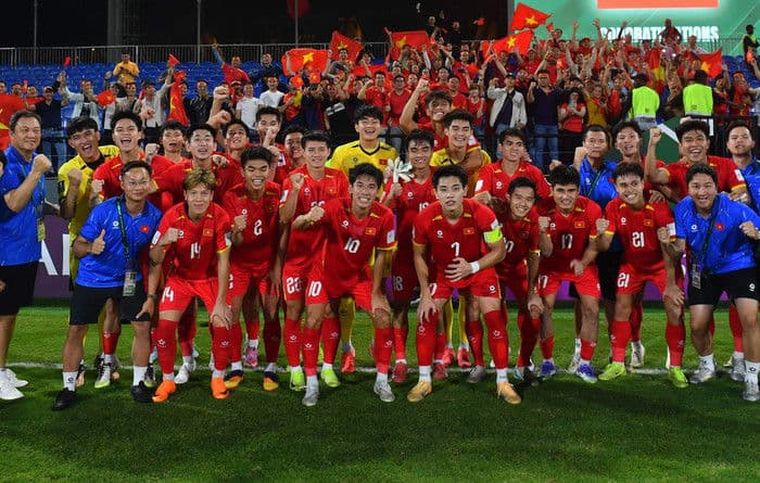 CĐV Thái Lan đã thừa nhận khoảng cách khi U23 Việt Nam toàn thắng 2 vòng bảng VCK U23 châu Á 2026. Ảnh: AFC