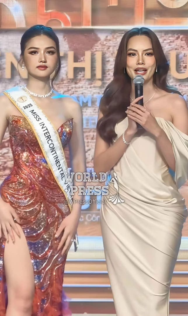 Lê Hoàng Phương nhắn gửi đến Thu Ngân trước ngày đàn em lên đường đi thi. (Ảnh từ TikTok World Press)