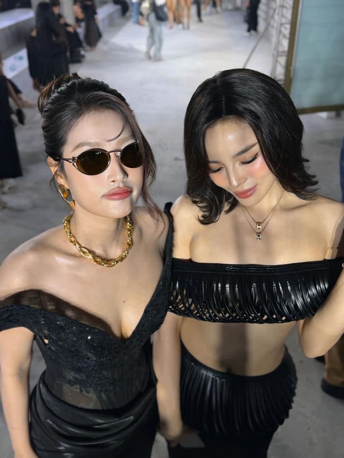 Cách Kỳ Duyên bảo vệ Thiên Ân được cho là thiếu tinh tế. Ảnh: FBNV