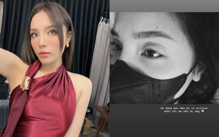 Kỳ Duyên trước khi bị dị ứng vẫn hào hứng chia sẻ ảnh đi làm. Ảnh: IGNV