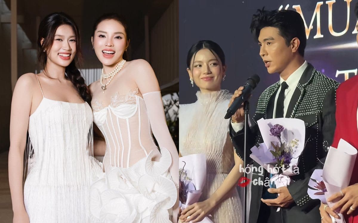 Phản ứng của Kỳ Duyên gây chú ý khi 'đụng mặt' Steven Nguyễn