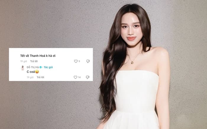 Đỗ Thị Hà hào hứng nhắc về việc về nhà mẹ đẻ đón Tết năm nay. Ảnh: FBNV