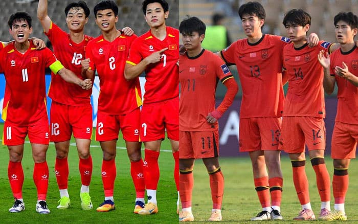 “U23 Việt Nam và U23 Trung Quốc sẽ đối đầu nhau trong trận bán kết hứa hẹn là cuộc so tài căng thẳng và kịch tính”, AFC bình luận. Ảnh: AFC