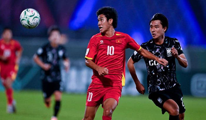 U23 Việt Nam đã khép lại hành trình tại VCK U23 châu Á 2026 bằng chiến thắng nghẹt thở trước U23 Hàn Quốc trên chấm luân lưu. Ảnh: AFC