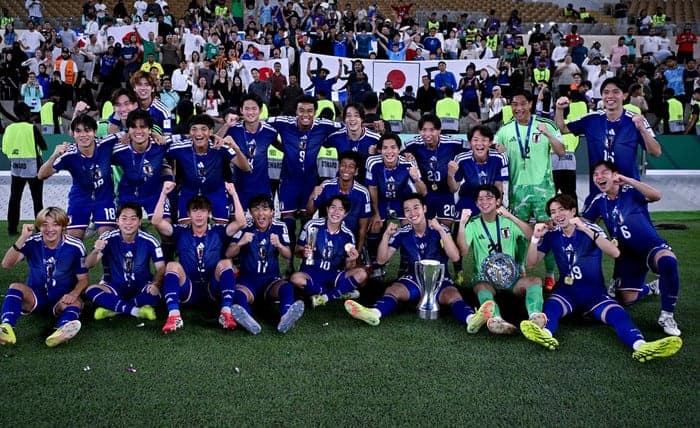 Chiến thắng 4-0 của U23 Nhật Bản trước U23 Trung Quốc trong trận chung kết VCK U23 châu Á 2026 phản ánh trình độ vượt xa châu Á. Ảnh: AFC