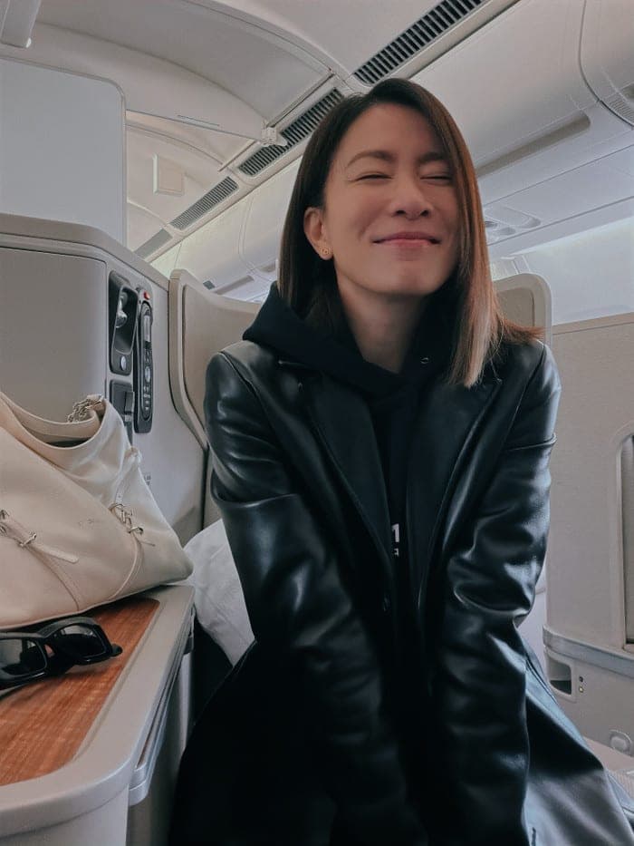 Xa Thi Mạn đang vui vẻ tận hưởng cuộc sống độc thân. Ảnh: FBNV