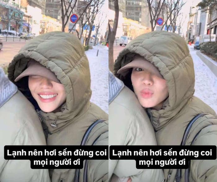 Diệu Nhi chia sẻ khoảnh khắc tình tứ, ngọt ngào trong chuyến du lịch.