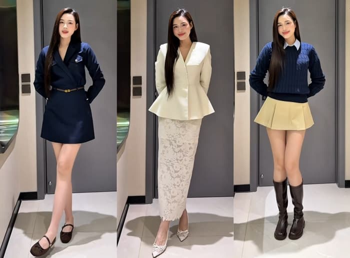 Hoa hậu Đỗ Thị Hà ưu tiên sự thoải mái và êm chân khi lựa chọn giày. Ảnh chụp màn hình