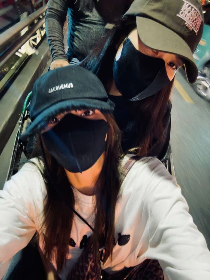 Kỳ Duyên và Đoàn Thiên Ân đi du lịch cùng nhau tại Huế.